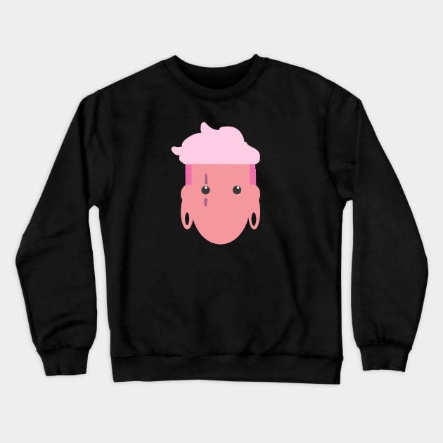 Pink Lars Crewneck Sweatshirt by BerrylaBerrosa92